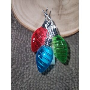Christmas Tree Lights Wallflower Nightlight Bath & Body Works Colorful Bulb Plug